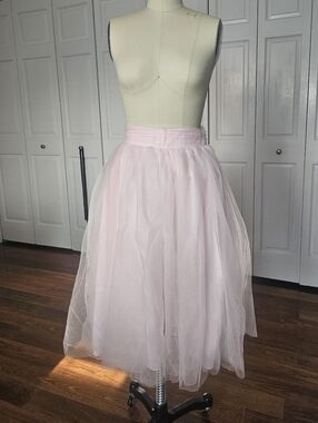 206. Azazie Pink Tulle Skirt